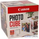 CANON PAPER PP-201 5X5 PHOTO CUBE CP WH/GREEN INCLUDES