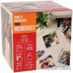 CANON PAPER PP-201 5X5 PHOTO CUBE CP WH/ORANGE INCLUDES 1 X ACRYLIC PHOTO FRAME - Image 2