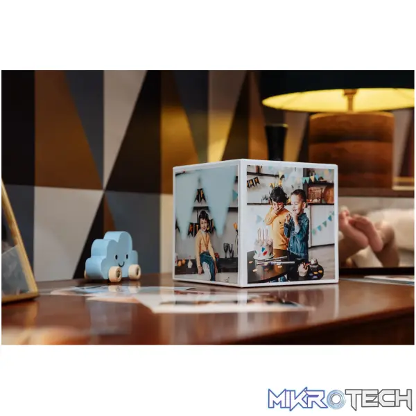 CANON PAPER PP-201 5X5 PHOTO CUBE CP WH/ORANGE INCLUDES 1 X ACRYLIC PHOTO FRAME - Image 9