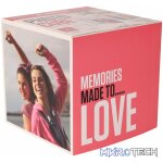 CANON PAPER PP-201 5X5 PHOTO CUBE CP WH/PINK INCLUDES 1 X ACRYLIC PHOTO FRAME - Image 4