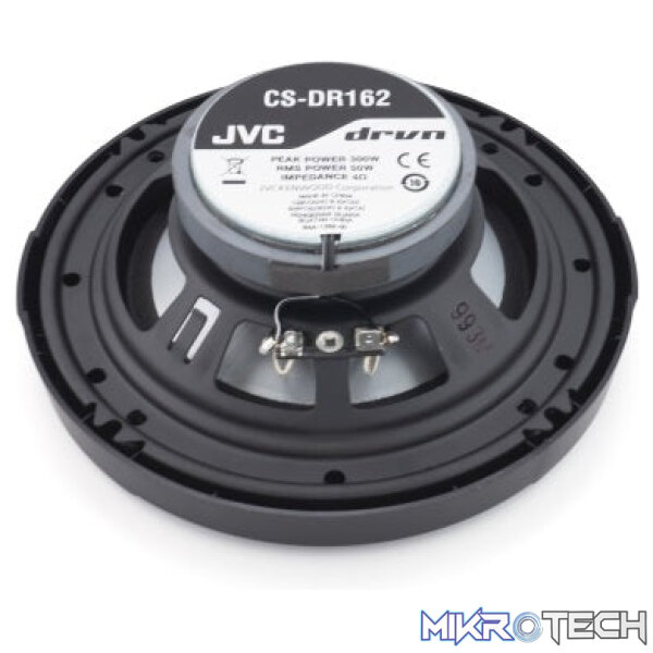 JVC CS-DR162 6.5" 300W 2-Way Coaxial Speakers - Image 2
