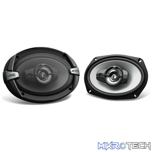CS-DR693_2 JVC CS-DR693 drvn Series 6x9 500W 3-Way Coaxial Speakers - Image 1