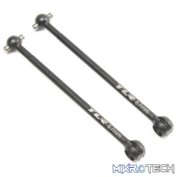 CVA Driveshaft Bone 67mm (2): 22 3.0