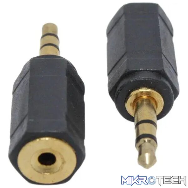 CZK-272-820232 Adaptor 3.5mm Stereo to 2.5mm Stereo Male - Image 1