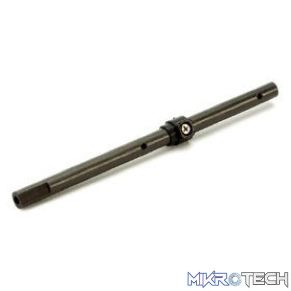 Carbon Fiber Main Shaft w/Collar: 130 X Carbon Fiber Main Shaft w/Collar: 130 X