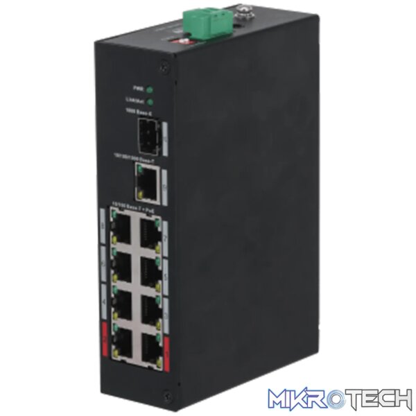 DAHUA 10-PORT FAST ETHERNET POE+ BT 90W - Image 2