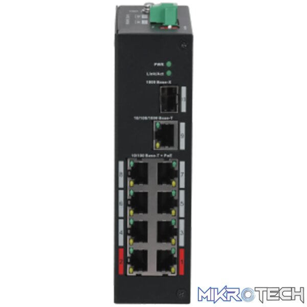 DAHUA 10-PORT FAST ETHERNET POE+ BT 90W - Image 4