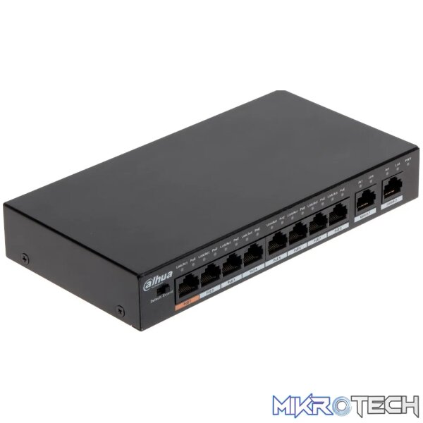 DAHUA 10-PORT FAST ETHERNET POE+ BT 90W DAHUA 10-PORT FAST ETHERNET POE+ BT 90W