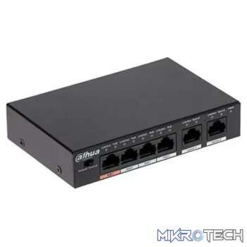 DAHUA 10-PORT FAST ETHERNET POE+ SWITCH