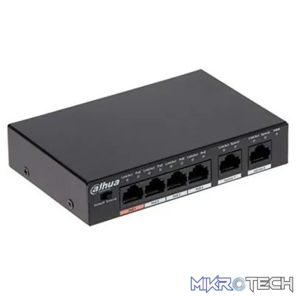 DAHUA 10-PORT FAST ETHERNET POE+ SWITCH DAHUA 10-PORT FAST ETHERNET POE+ SWITCH