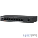 DAHUA 9-PORT UNMANAGED DESKTOP SWITCH 8 PORT POE - Image 2