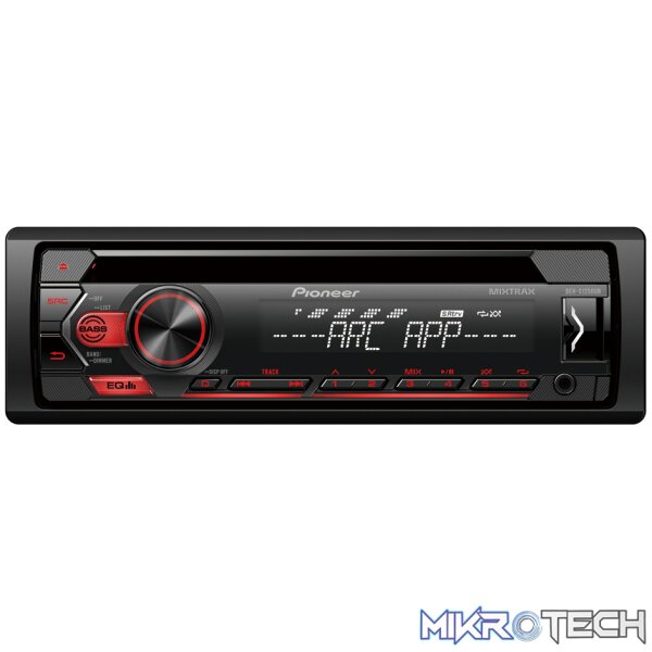 DEH-S1250UB-1 Pioneer DEH-S1250UB Single Din USB/CD/AUX MP3 CD Player - Image 1