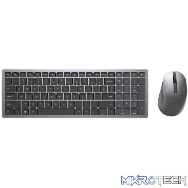 DELL MULTI-DEVICE WIRELESS KEYBOARD AND MOUSE - KM7120W - US INTERNATIONAL (QWERTY) - Image 2