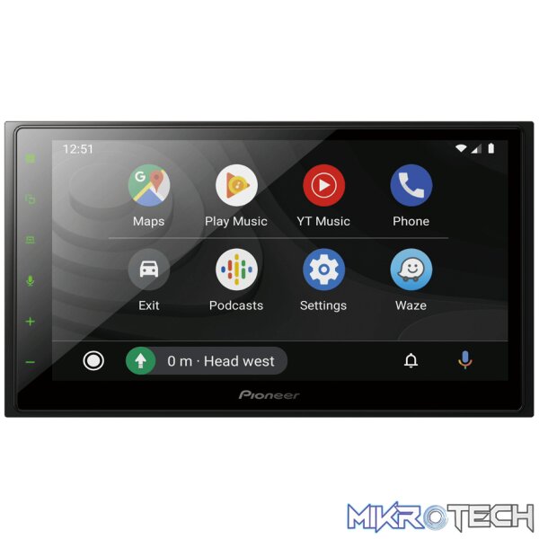 DMH-Z5350BT Pioneer DMH-Z5350BT 6.8" Carplay/Android Auto Double Din Radio - Image 1