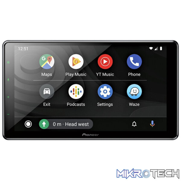 Pioneer DMH-ZF9350BT 9" Floating Touchscreen Apple CarPlay/Android Auto/Alexa  Double Din Multimedia Player - Image 3