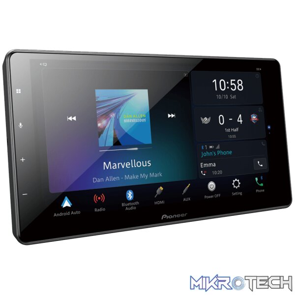 Pioneer DMH-ZS9350BT Carplay/Android Auto Double Din Radio - Image 2