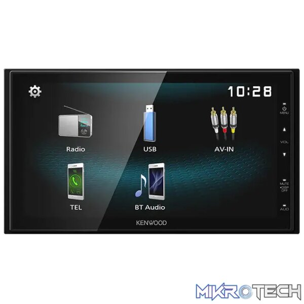 DMX1025BT KENWOOD DMX1025BT 6.8" Double Din BT/USB MEDIA PLAYER - Image 1