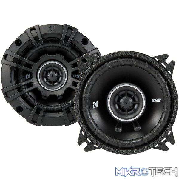 DSC404C Kicker DSC404 4" 120W Coaxial Speakers - Image 1