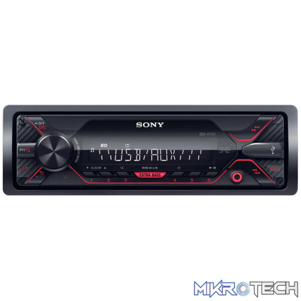 DSX-A110U Sony DSX-A110U USB/AUX Digital Single Din Media Receiver - Image 1