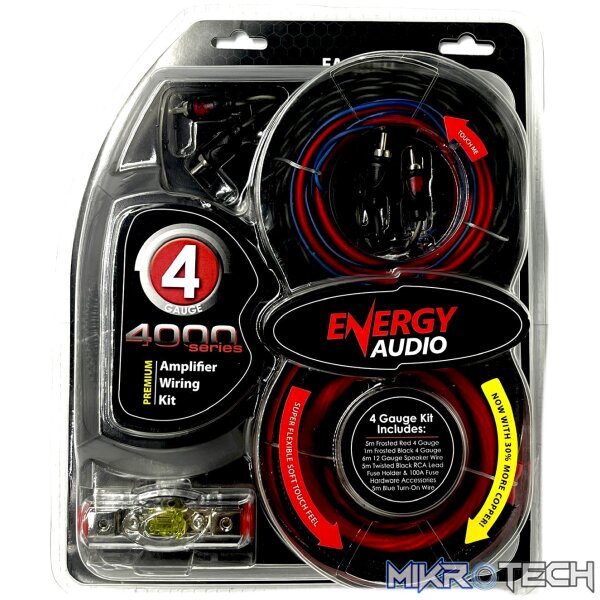 EA-4GKIT_1c44f124-2e9e-4d82-a1bb-cdb2673183f6 Energy Audio EA-4GKIT Premium 4-Gauge Wiring Kit - Image 1