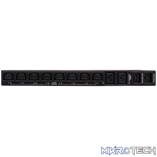 EATON 3.7KW SINGLE-PHASE LOCAL METERED PDU  ADAPTER 3.66 M CORD 1U RACK-MOUNT - Image 5