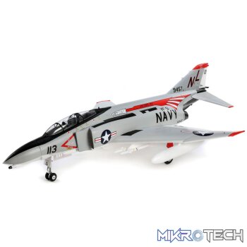 F-4 Phantom 80mm EDF BNF Basic w/AS3X an