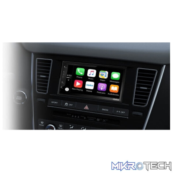 Clarion FX450+CAMERA Apple CarPlay & Android Auto Double Din Media Player - Image 2