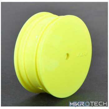 Front Wheel 12mm Hex Yellow (2): 22 3.