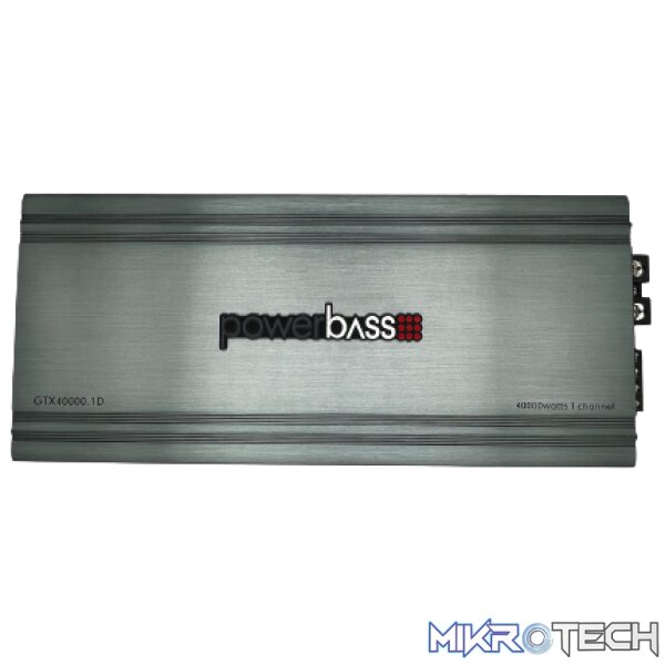 GTX40000_TOP Powerbass GTX40000.1D 40 000W Monoblock Amplifier - Image 1