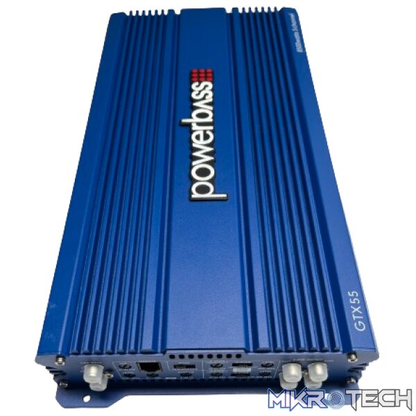 Powerbass GTX55 5 Channel 8500W 4X80W + 200W RMS Amplifier - Image 3