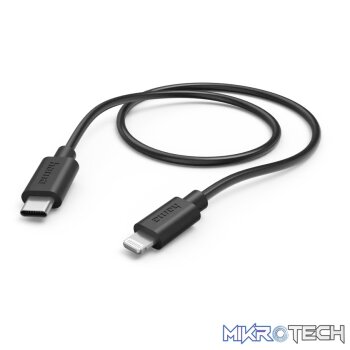 HAMA CHARGING/DATA CABLE USB-C TO LIGHTNING 0.75M