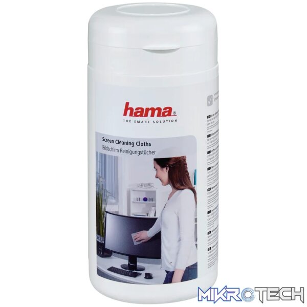 HAMA SCREEN CLEANING CLOTHS 100PK - Image 2