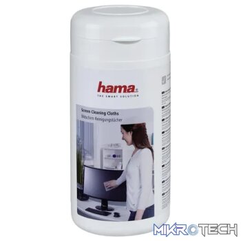 HAMA SCREEN CLEANING CLOTHS 100PK