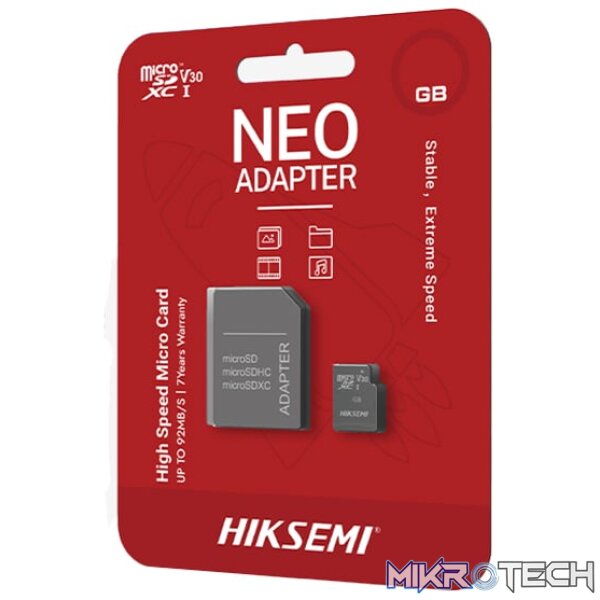 HIKSEMI C1 128GB Micro SD Card with Adapter - Image 3