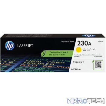 HP 230A YELLOW ORIGINAL LASERJET TONER CARTRIDGE