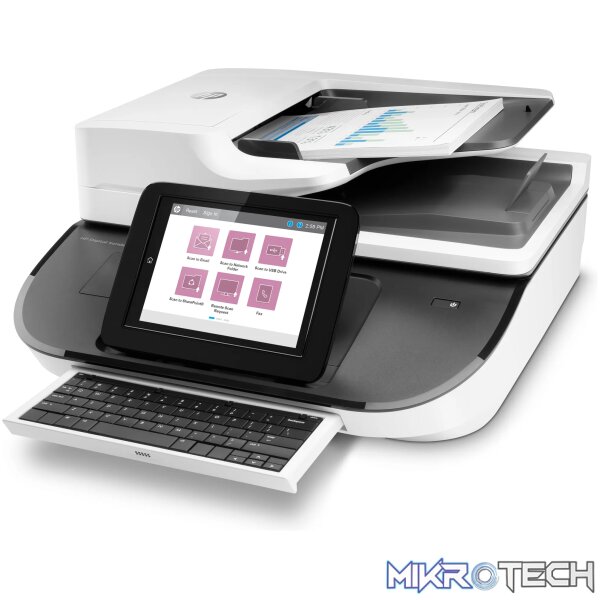 HP DIGITAL SENDER FLOW 8500 FN2 FLATBED SCANNER - Image 7