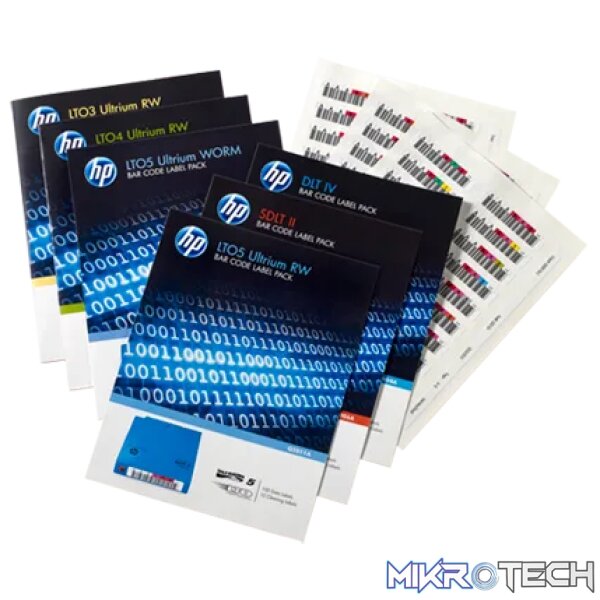 HP LTO-7 ULTRIUM RW BAR CODE LABEL PACK - Image 2