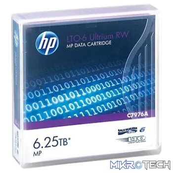 HP LTO6 6.25TB RW/DATA CARTRIDGE