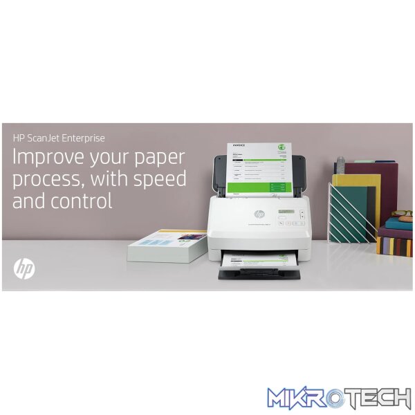 HP SCANJET ENTERPRISE FLOW 5000 S5 SHEET-FEED SCANNER - Image 21