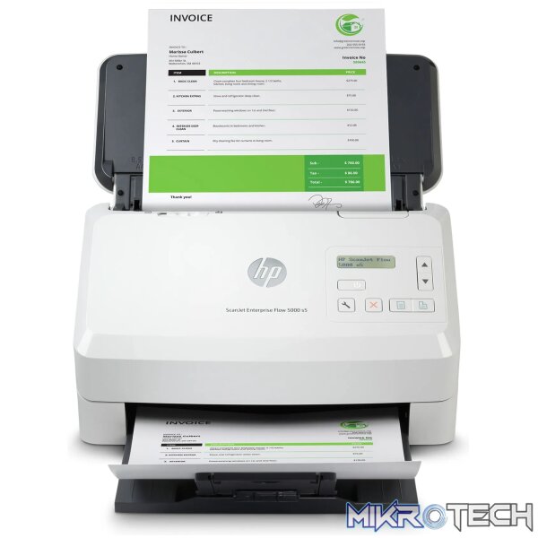 HP SCANJET ENTERPRISE FLOW 5000 S5 SHEET-FEED SCANNER - Image 22