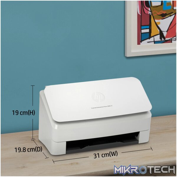 HP SCANJET ENTERPRISE FLOW 5000 S5 SHEET-FEED SCANNER - Image 6