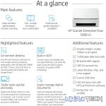 HP SCANJET ENTERPRISE FLOW 5000 S5 SHEET-FEED SCANNER - Image 7