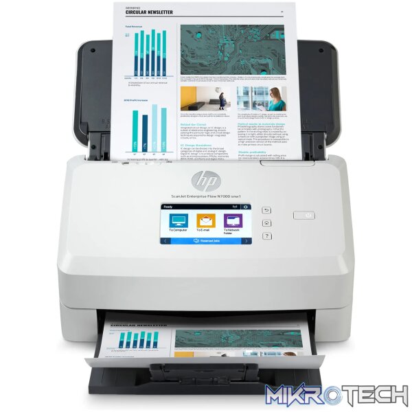 HP SCANJET ENTERPRISE FLOW N7000 SNW1 SHEET-FEED SCANNER - Image 17