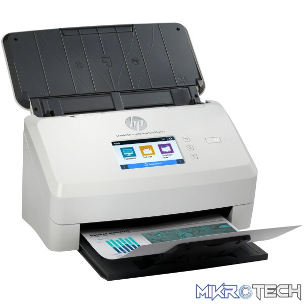 HP SCANJET ENTERPRISE FLOW N7000 SNW1 SHEET-FEED SCANNER - Image 3