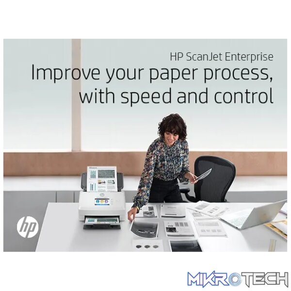 HP SCANJET ENTERPRISE FLOW N7000 SNW1 SHEET-FEED SCANNER - Image 22