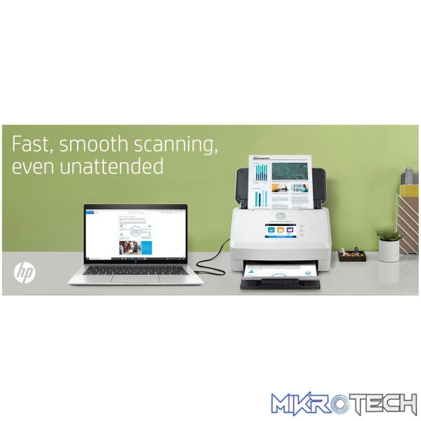 HP SCANJET ENTERPRISE FLOW N7000 SNW1 SHEET-FEED SCANNER - Image 6