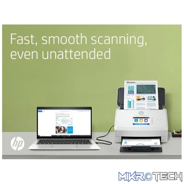 HP SCANJET ENTERPRISE FLOW N7000 SNW1 SHEET-FEED SCANNER - Image 9