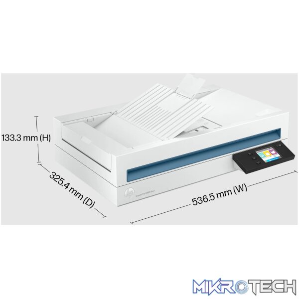 HP SCANJET PRO N4600 FNW1 FLATBED SCANNER - Image 15