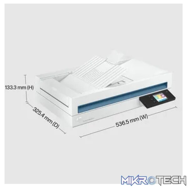 HP SCANJET PRO N4600 FNW1 FLATBED SCANNER - Image 9