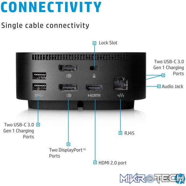 HP USB-C DOCK G5 - Image 8